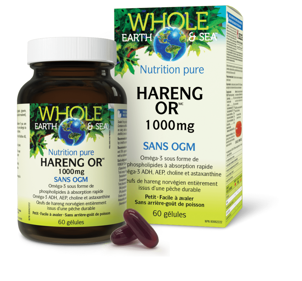 Hareng Or 1 000 mg box & bottle