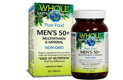 Men's 50+ WES box and bottle