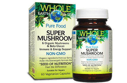 Super Mushroom WES Cdn box and bottle
