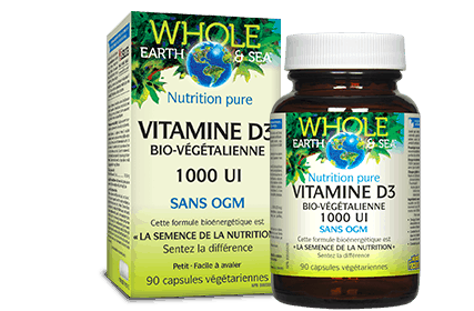 Vitamin D3 WES FR box and bottle