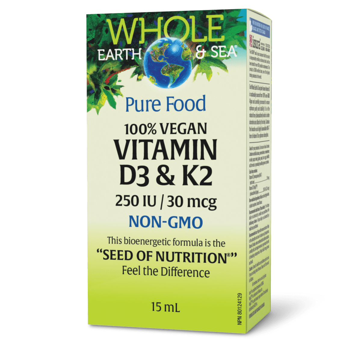100% Vegan Vitamin D3 & K2